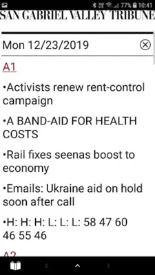 SGV Tribune android App screenshot 4